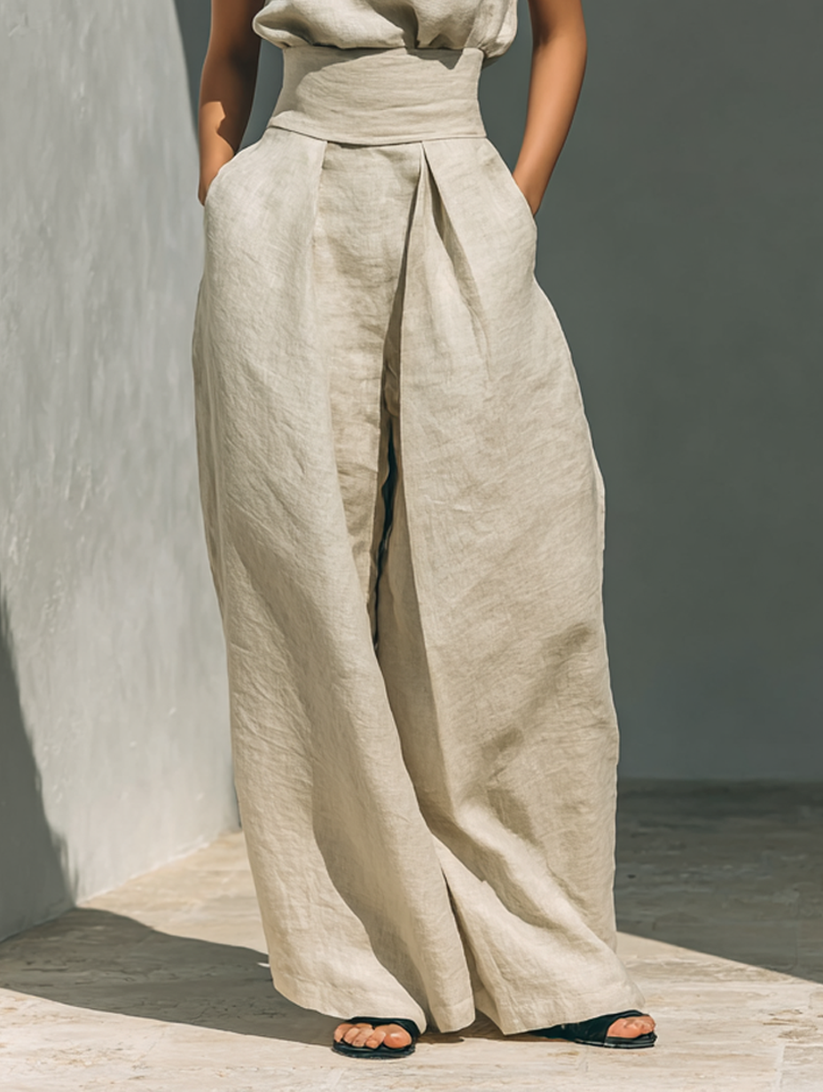 Carla | Minimalist Linen Set