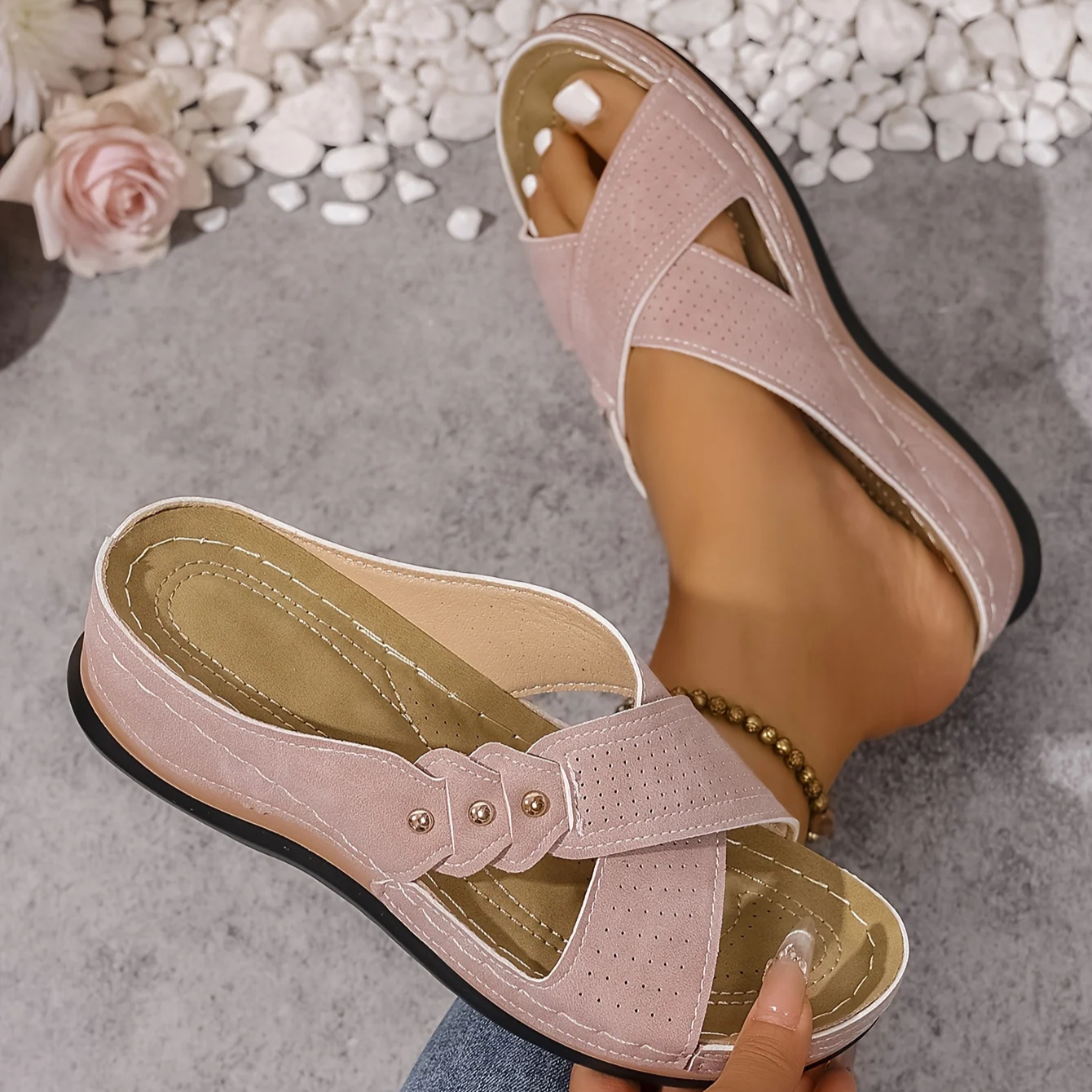 Vanesa | Orthopaedic Wedge Sandals