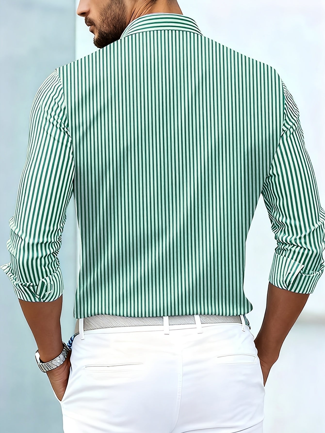 Emerson | Men's Vintage Striped Long Sleeve Shirt