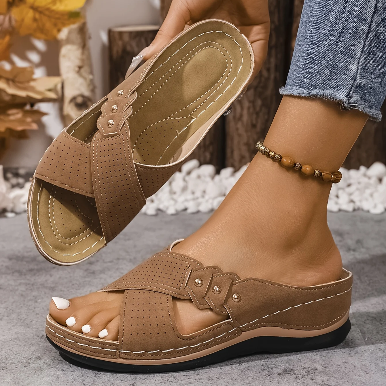 Vanesa | Orthopaedic Wedge Sandals