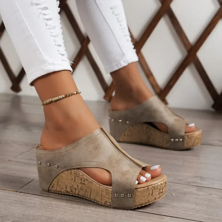 Melissa | Comfortable Wedge Sandals