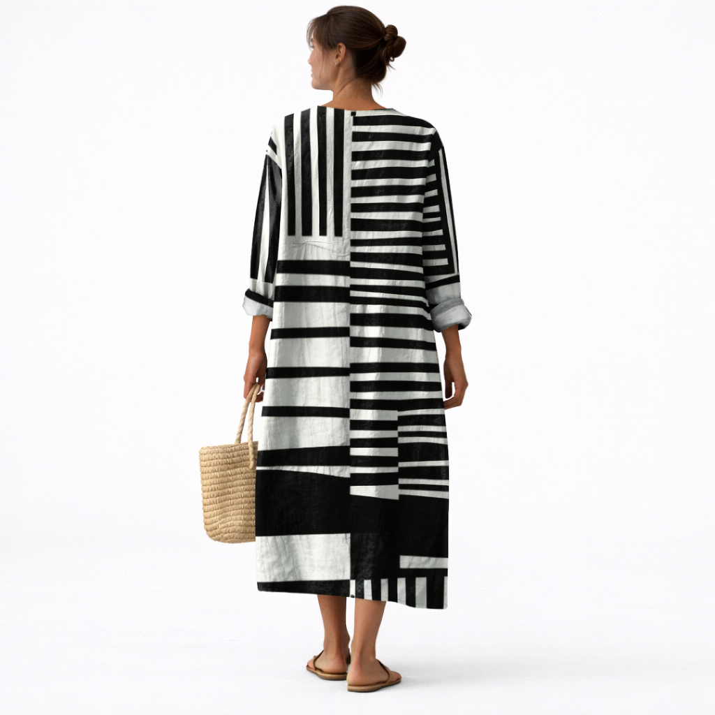 Lara™ | Graphic Print Dress