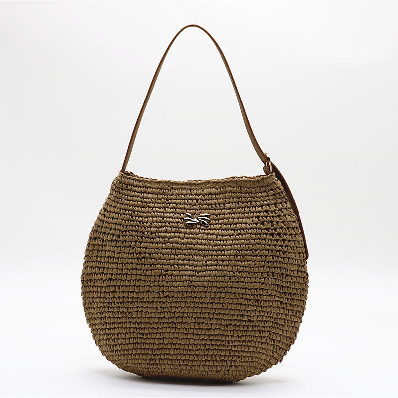 Celeste™ | The Woven Round Shoulder Bag