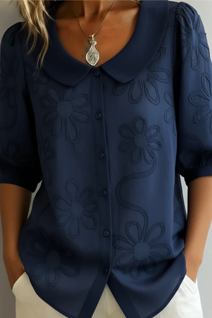 Elegant Floral Blouse