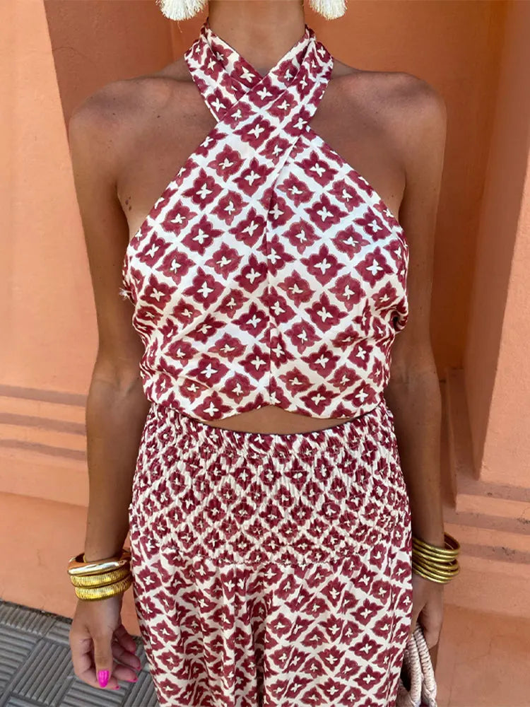 Elegant Set with Off-Shoulder Design - Maison Claire and Sylvie