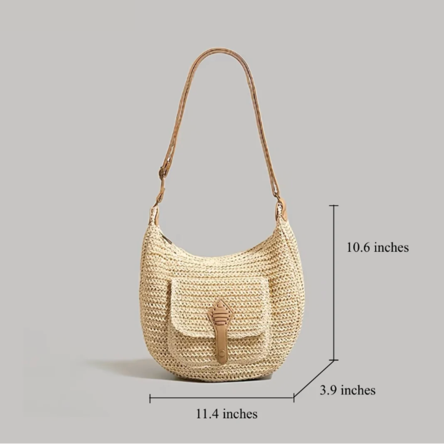 Woven Malibu Bag