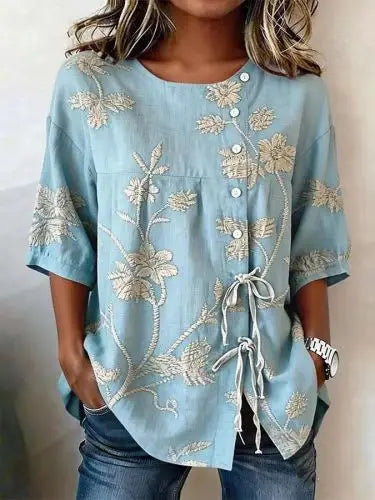 Celestina | Elegant Floral Blouse