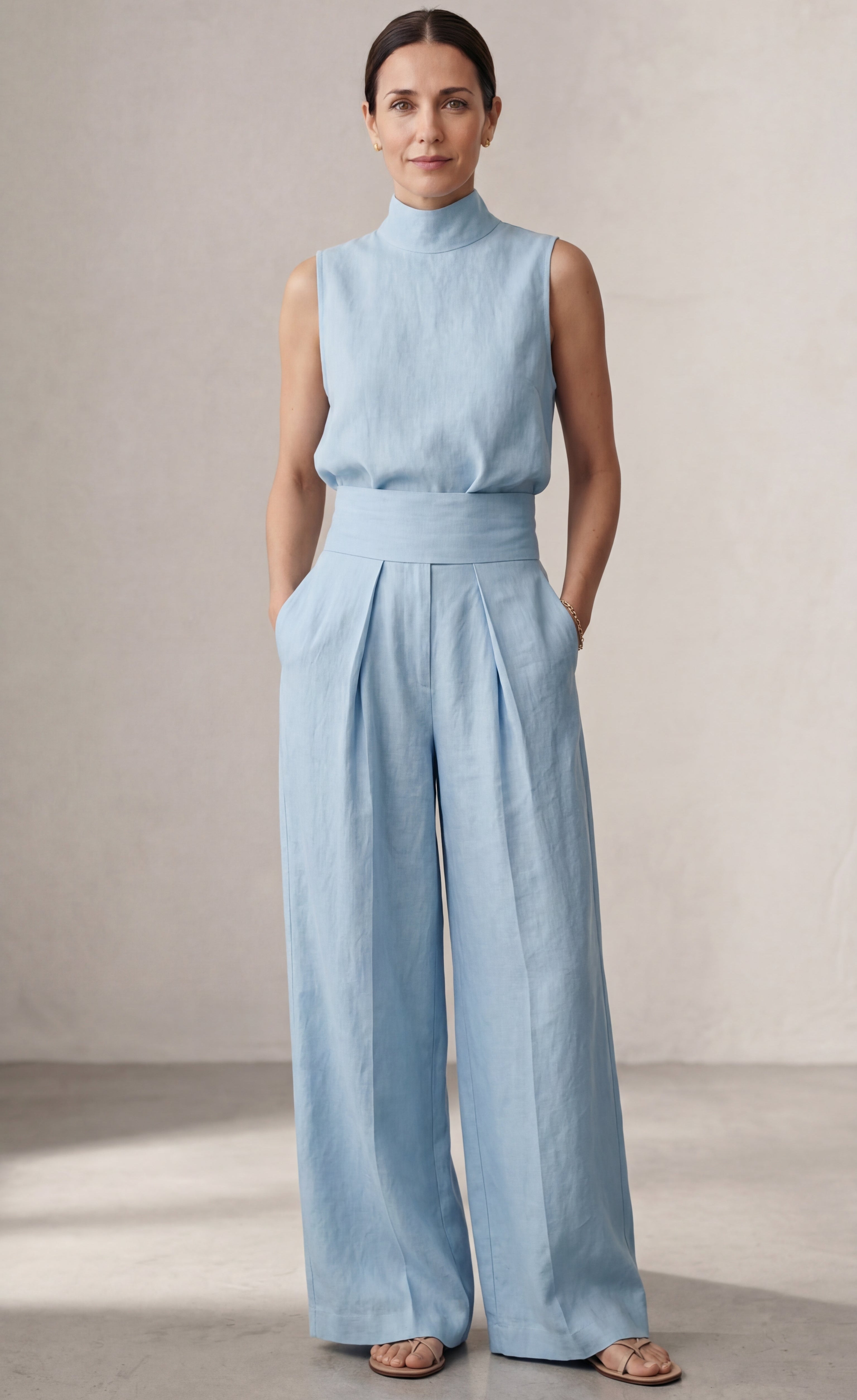 Carla | Minimalist Linen Set