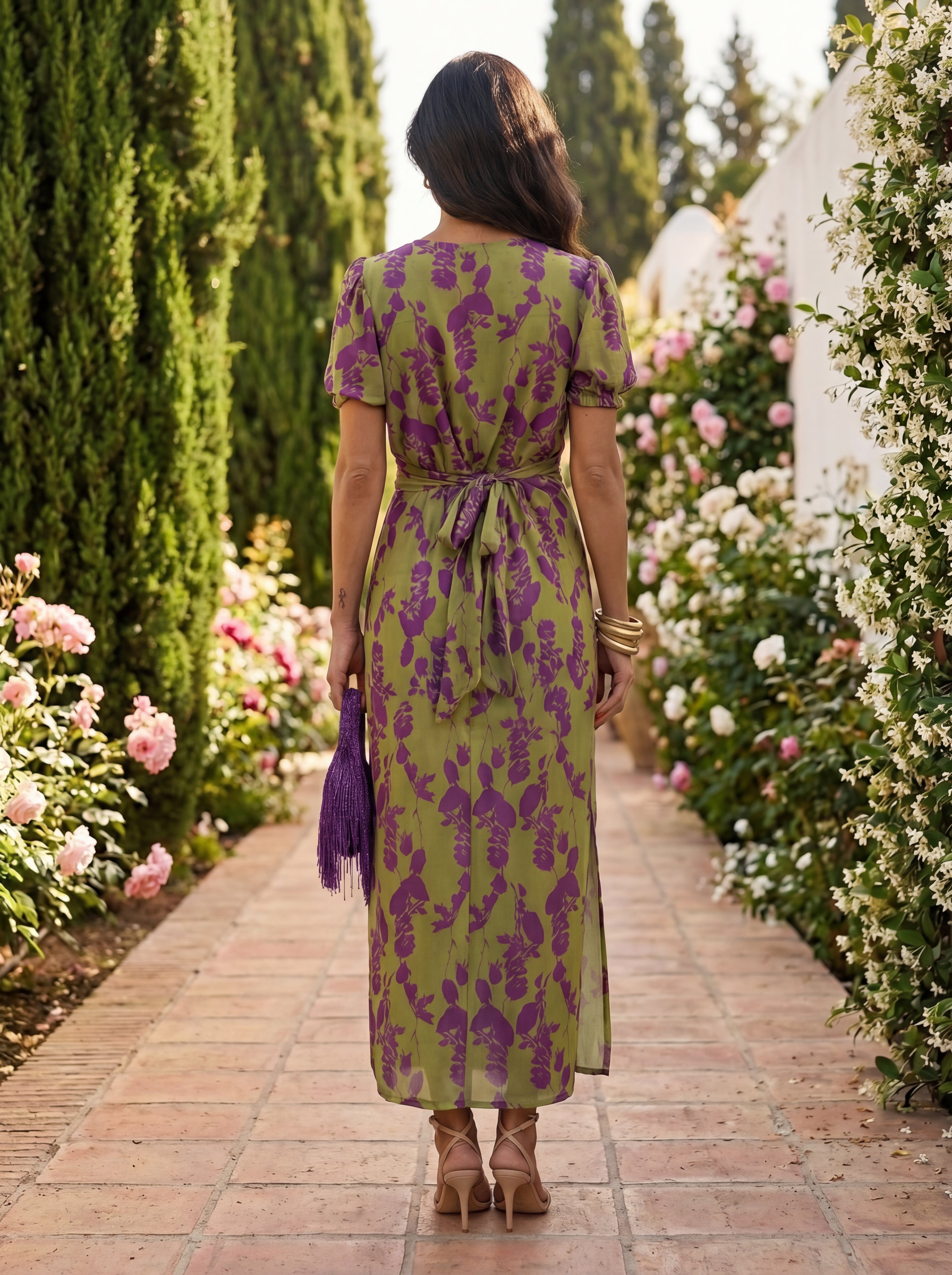 Elegant Silk Fabric Clothing - Maison Claire and Sylvie Collection
