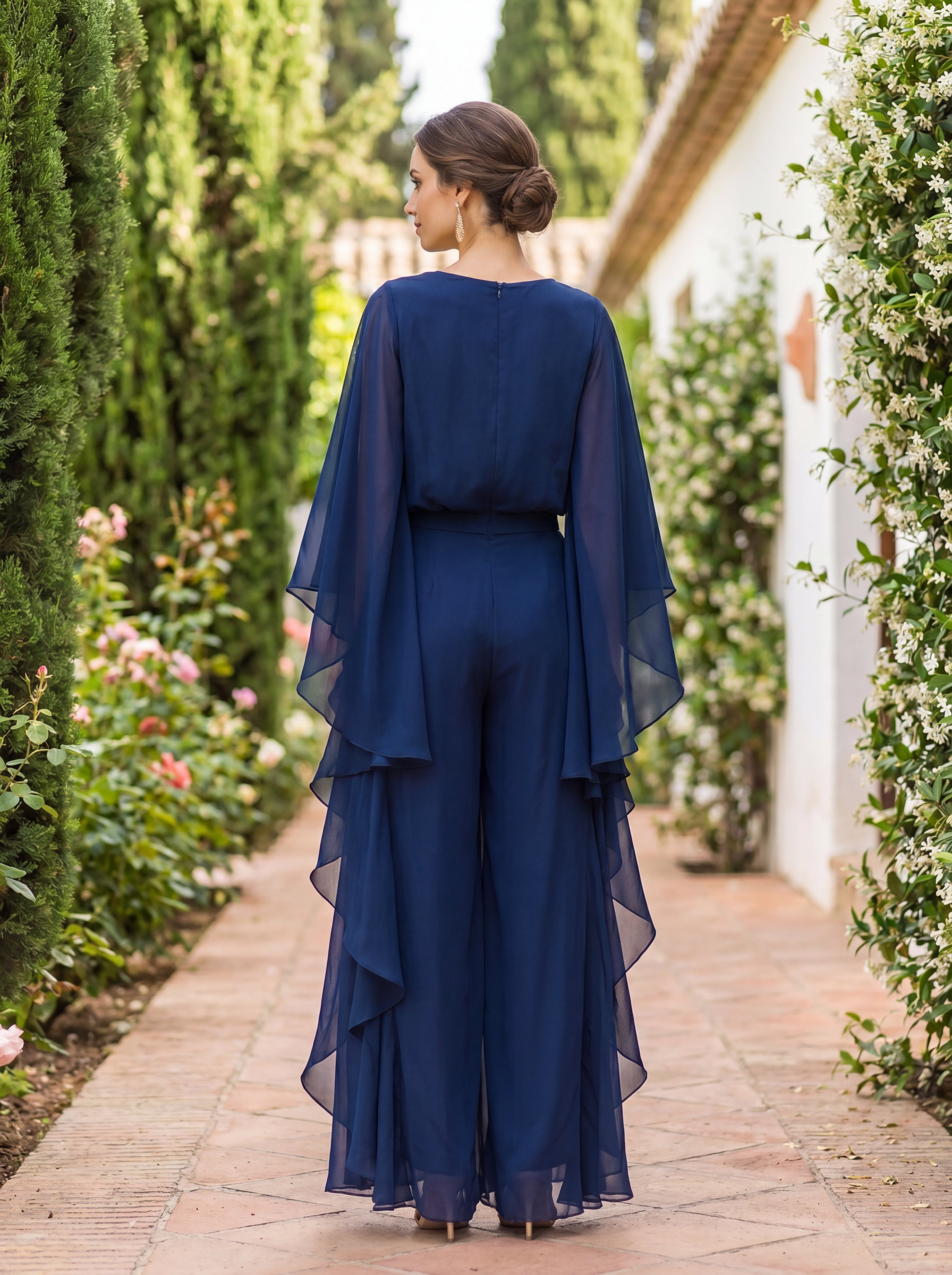 Lázaro Two-Piece Set in Elegant and Refined Crepe