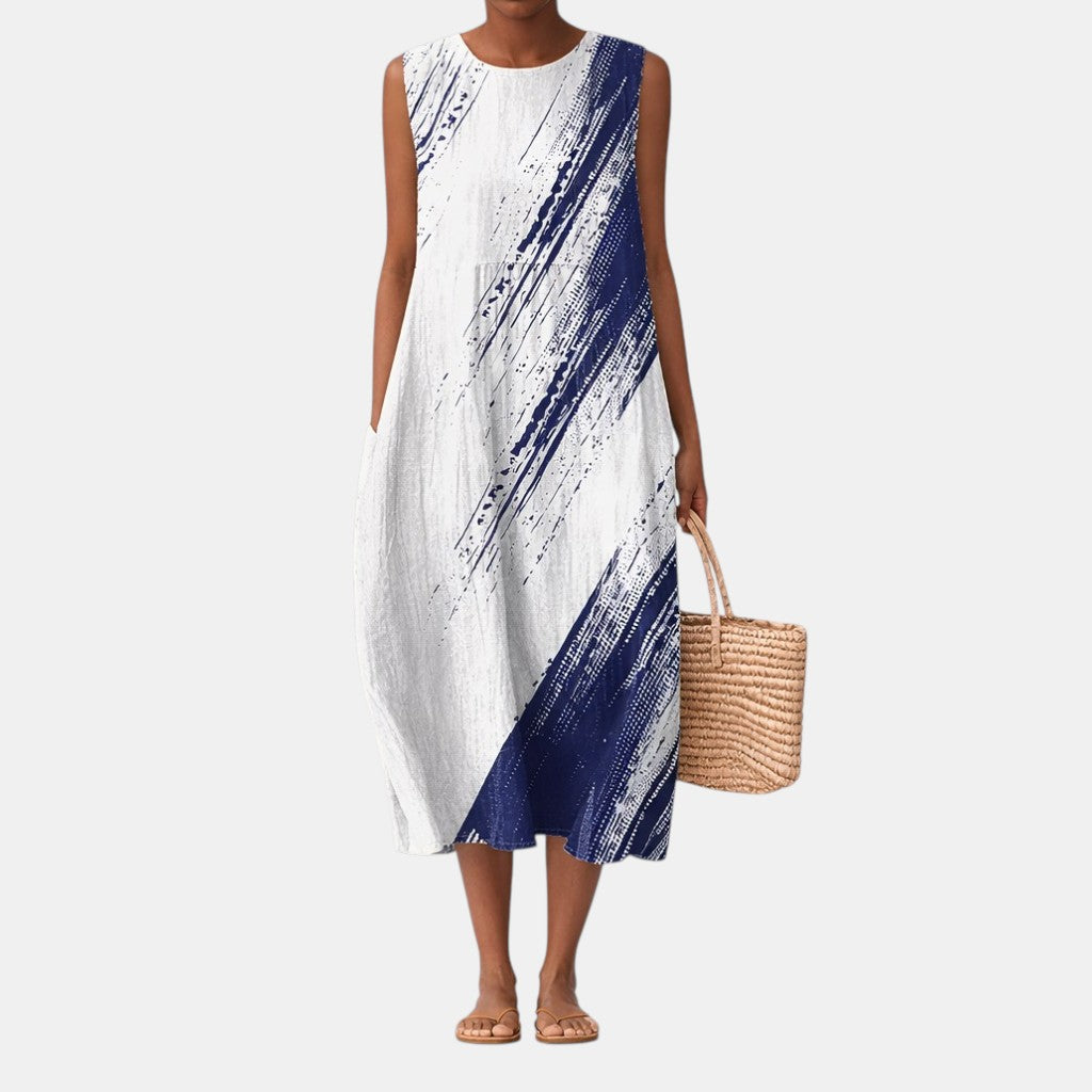 Elena™ | Elegant Midi Dress for Everyday