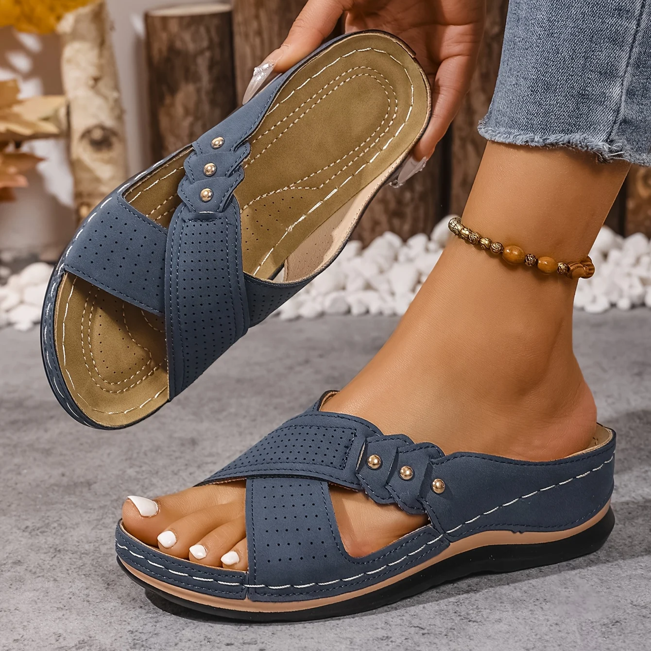 Vanesa | Orthopaedic Wedge Sandals