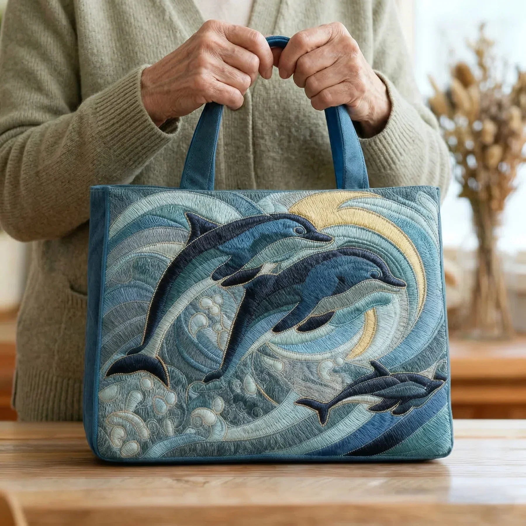 Ocean Dolphin Artisan Bag – Final Collection