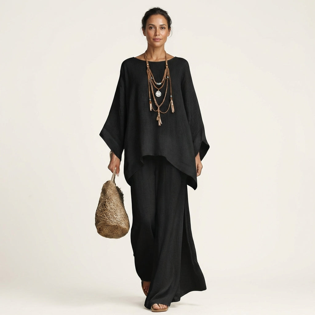 ANOUK | LINEN-BLEND BOHO SET