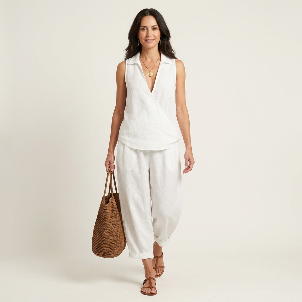 WREN | WRAP-TOP & WIDE-LEG SET