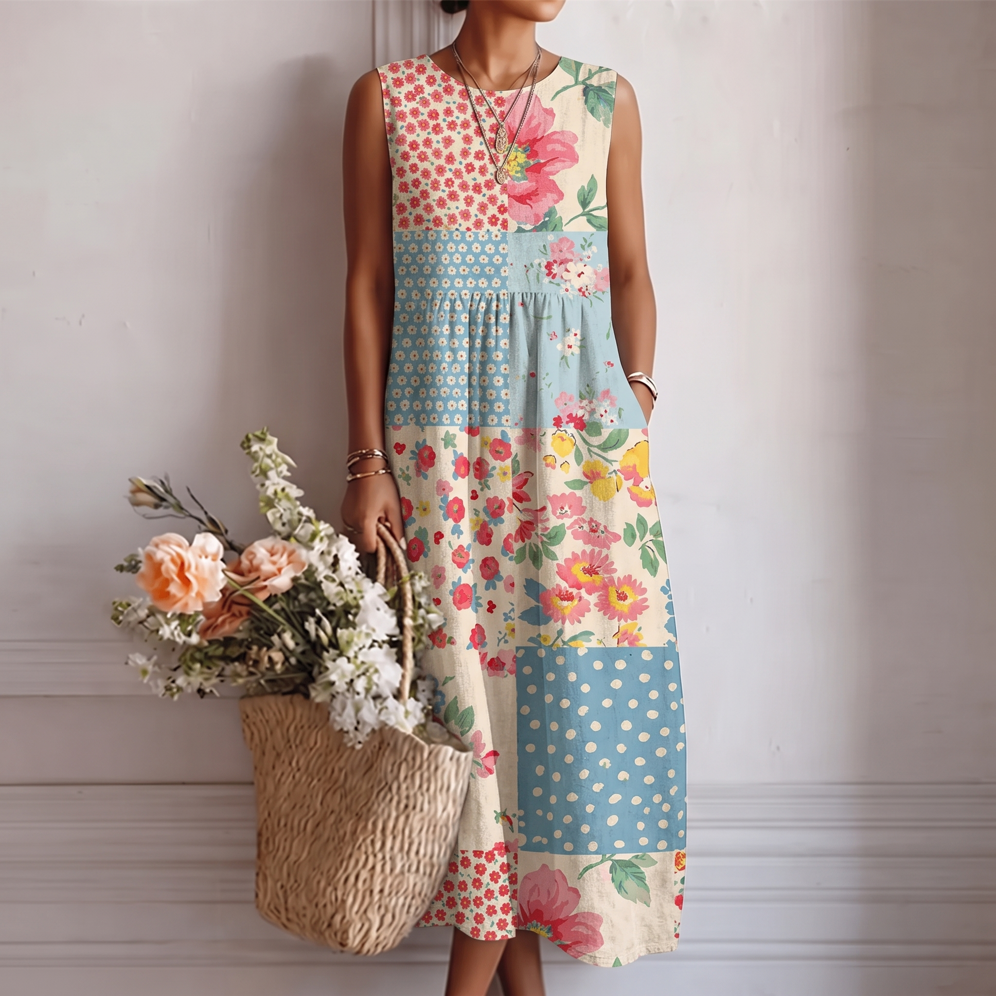 Amelia™ | Everyday Midi Dress