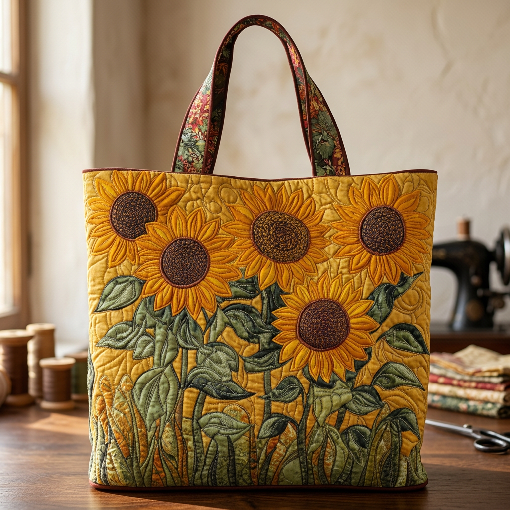 Sunflower Artisan Bag – Elegant and Practical
