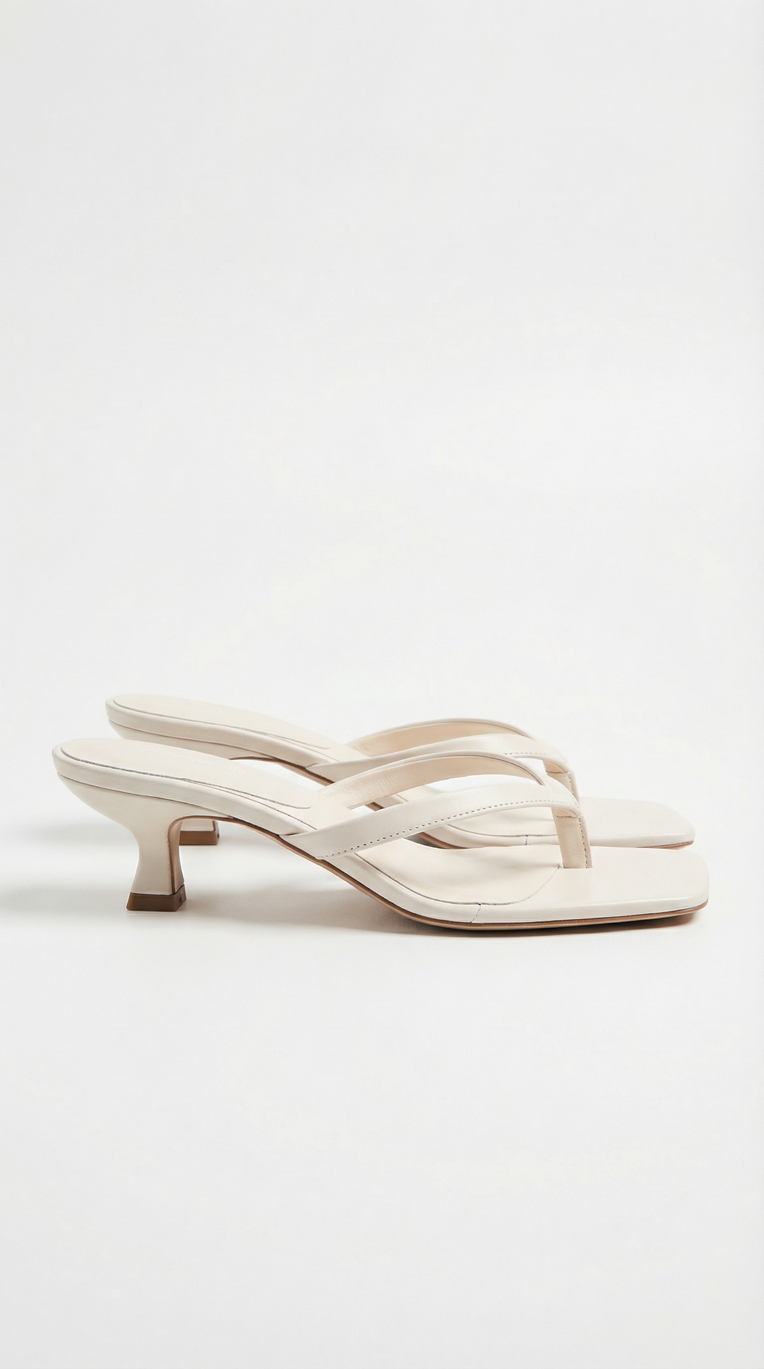 Jessica's Thong Sandals with Low Heel