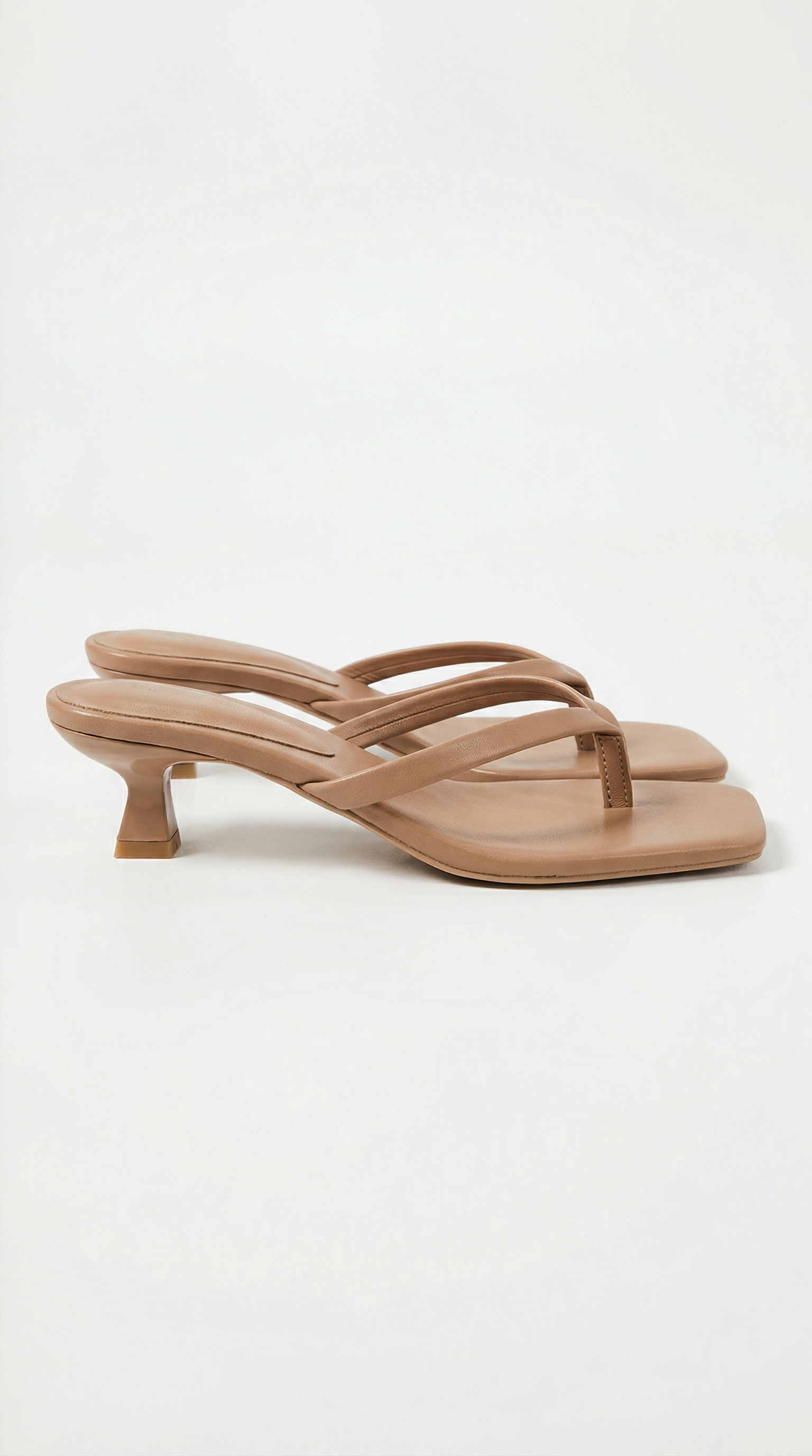 Jessica's Thong Sandals with Low Heel