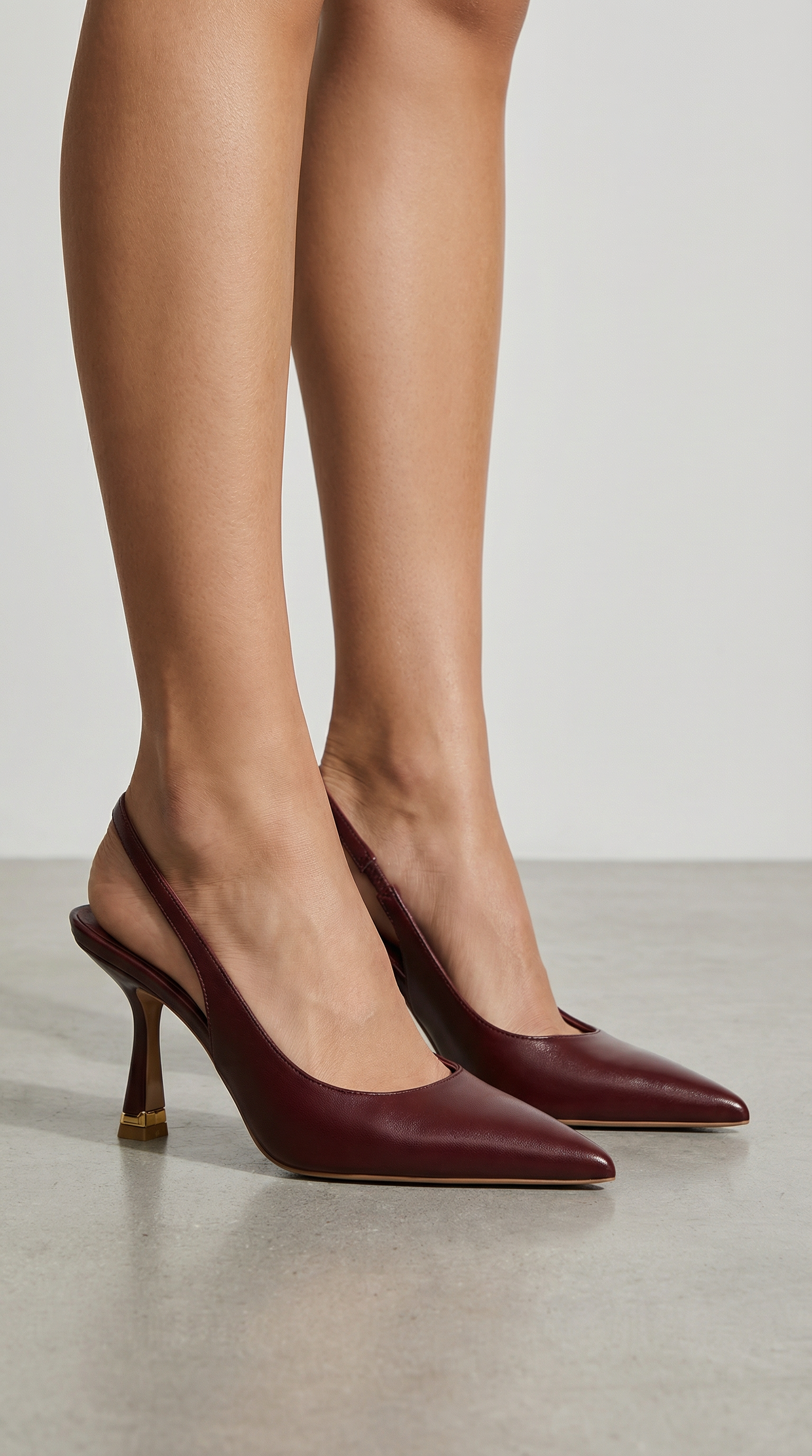 Nicole Open-Back Court Shoes