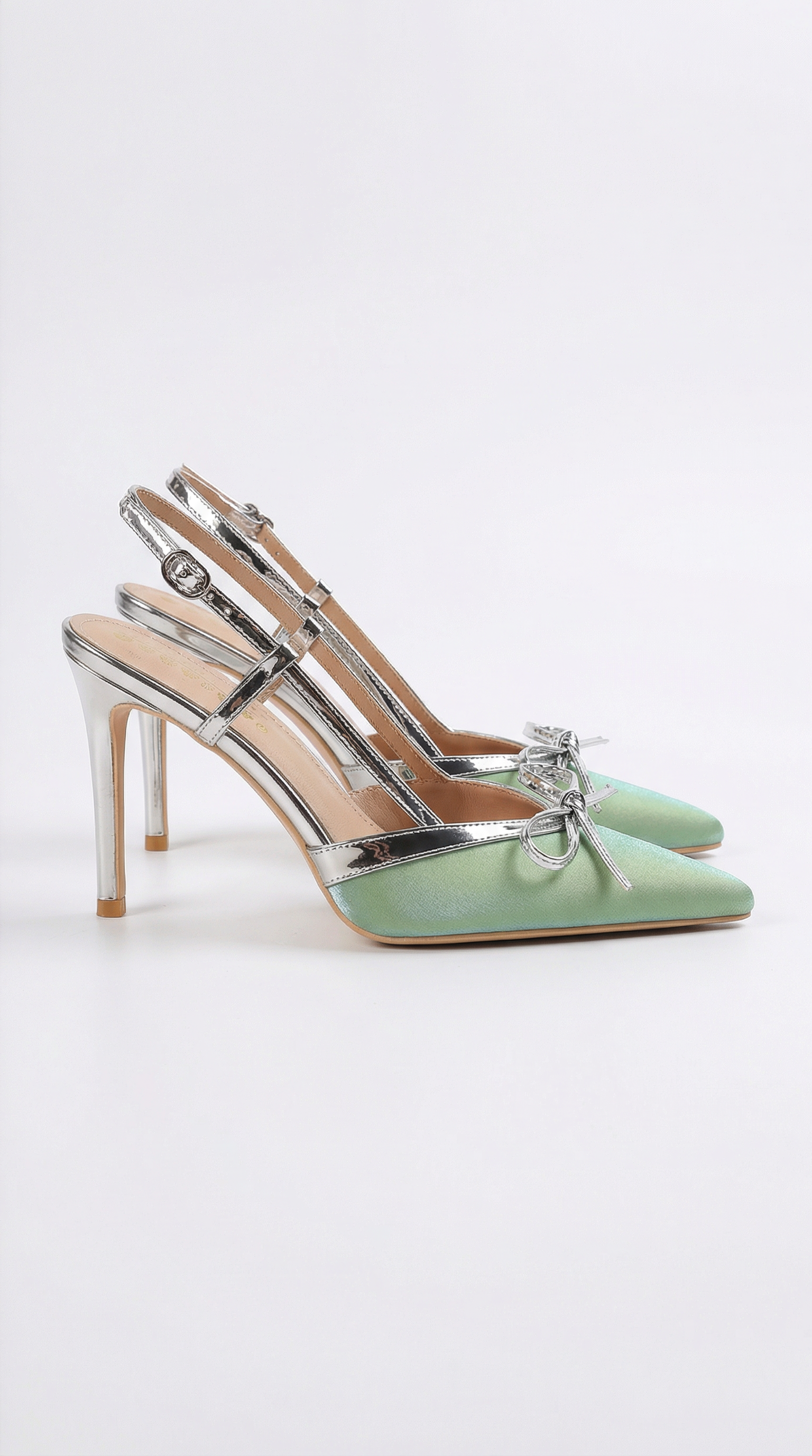 Rebecca Satin Court Shoes with Bow