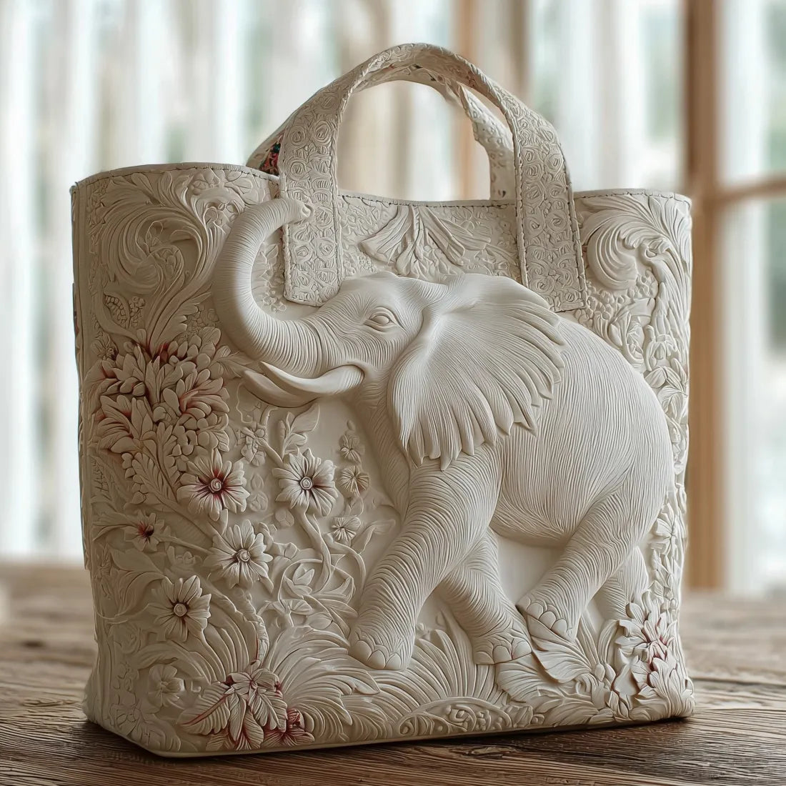 Women's Bag with Elephant – Two Sizes
