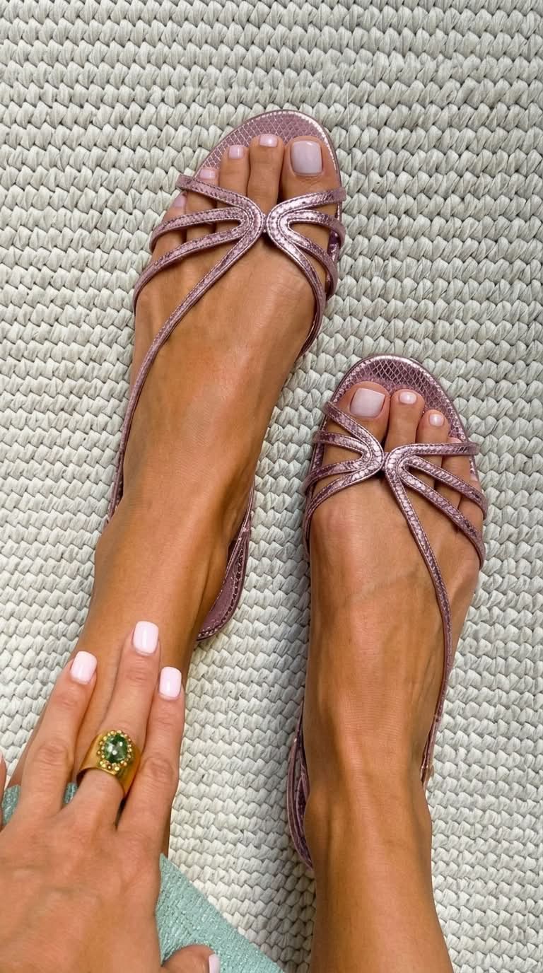 Ginevra | Gold Sandals Summer Elegance