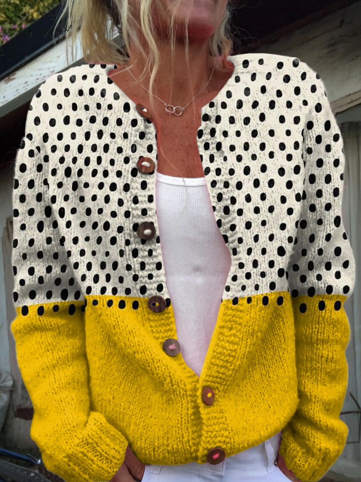 Junella™ | Vintage Knit Cardigan Sweater
