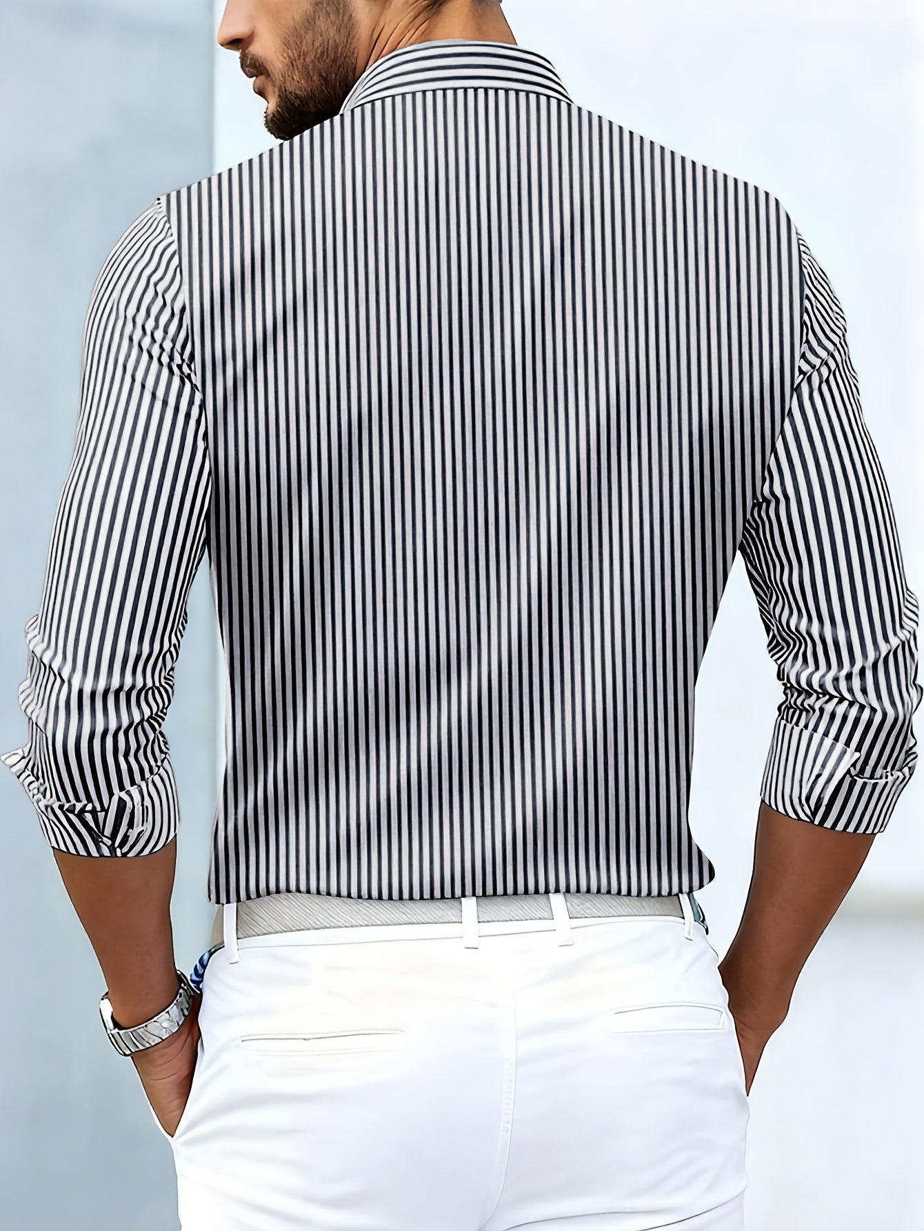 Emerson | Men's Vintage Striped Long Sleeve Shirt