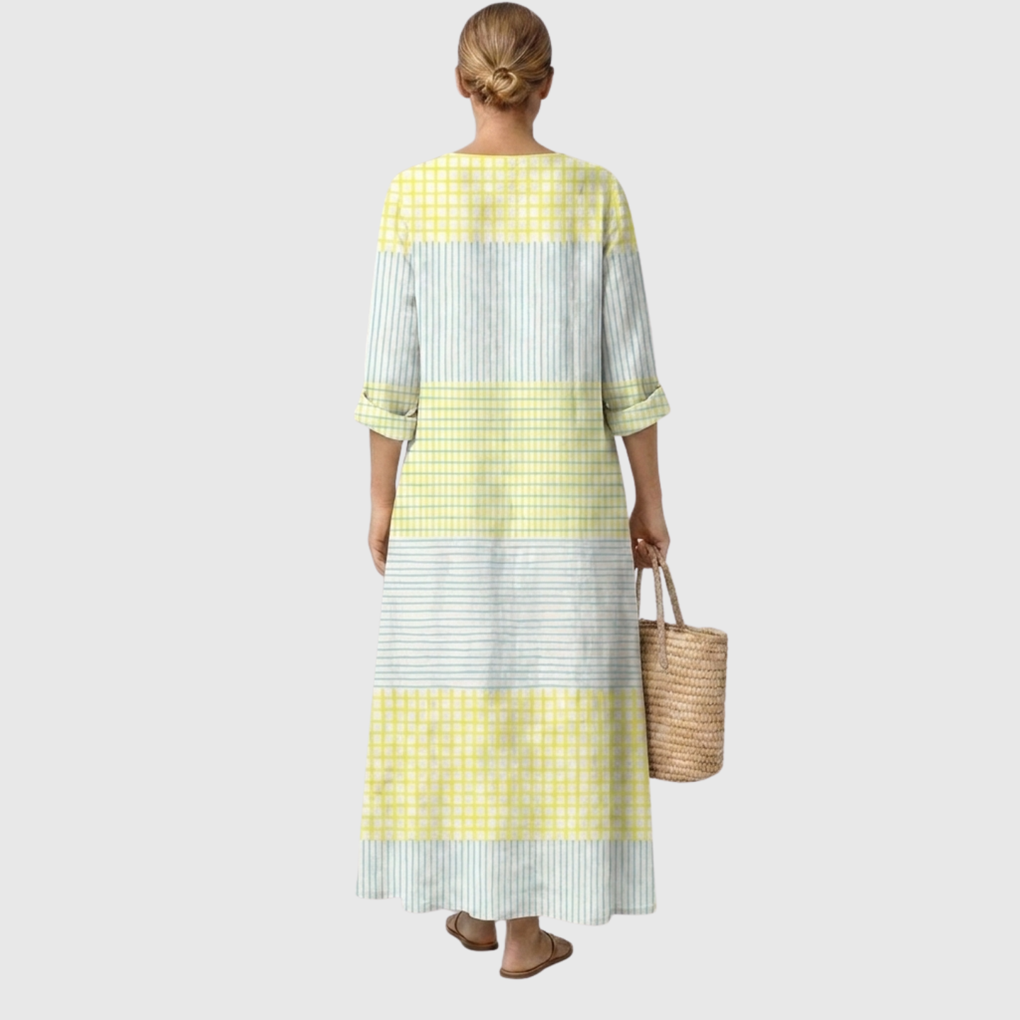 Olivia™ | Natural Elegance Linen Dress