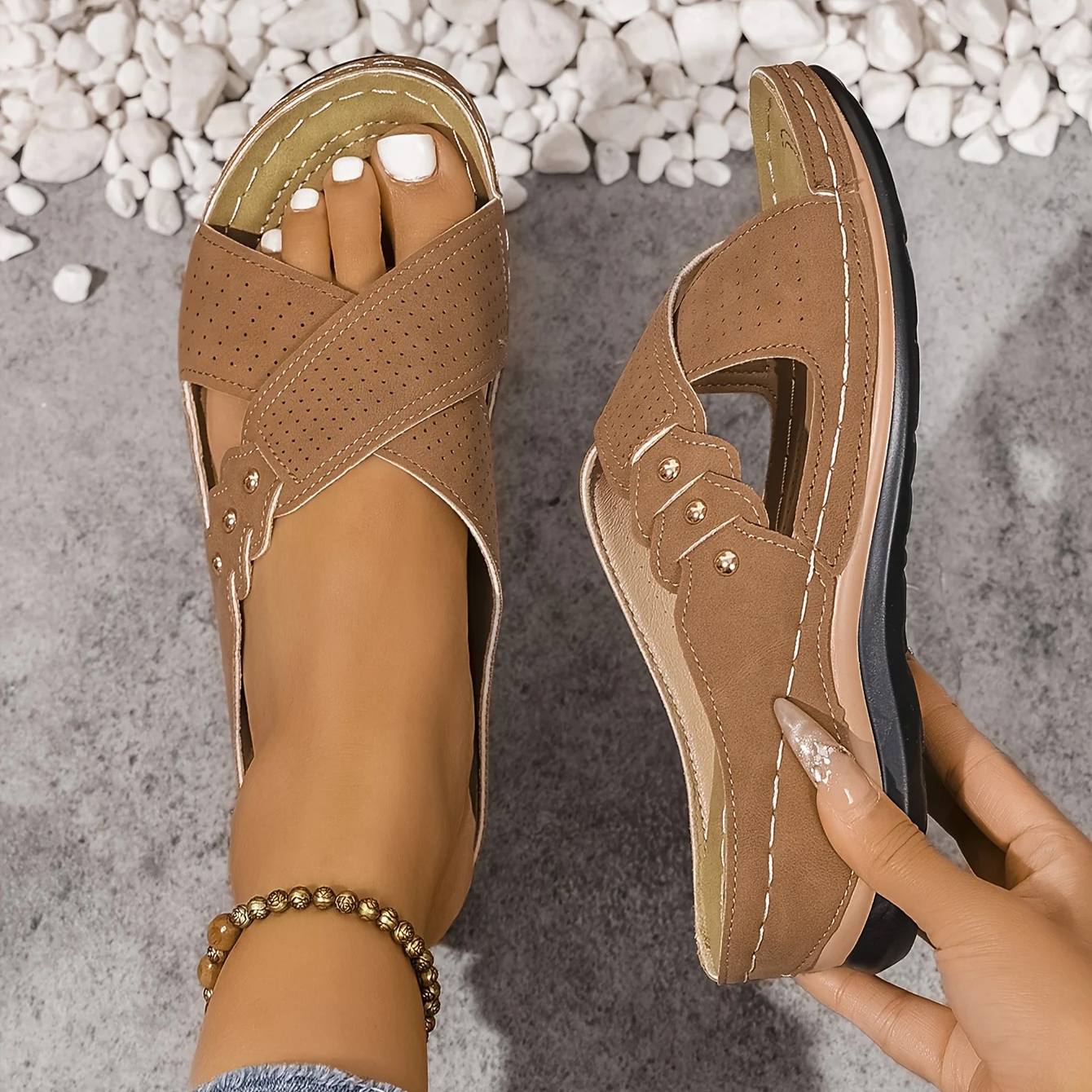 Vanesa | Orthopaedic Wedge Sandals