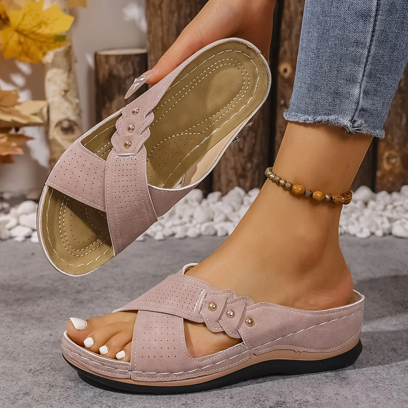Vanesa | Orthopaedic Wedge Sandals