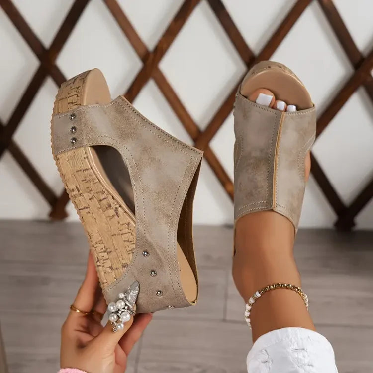 Melissa | Comfortable Wedge Sandals