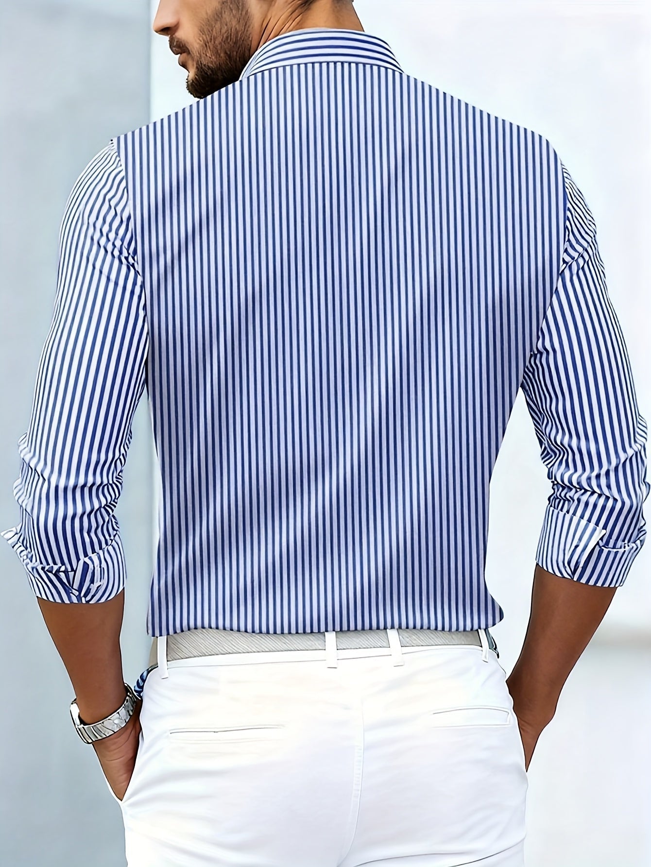 Emerson | Men's Vintage Striped Long Sleeve Shirt
