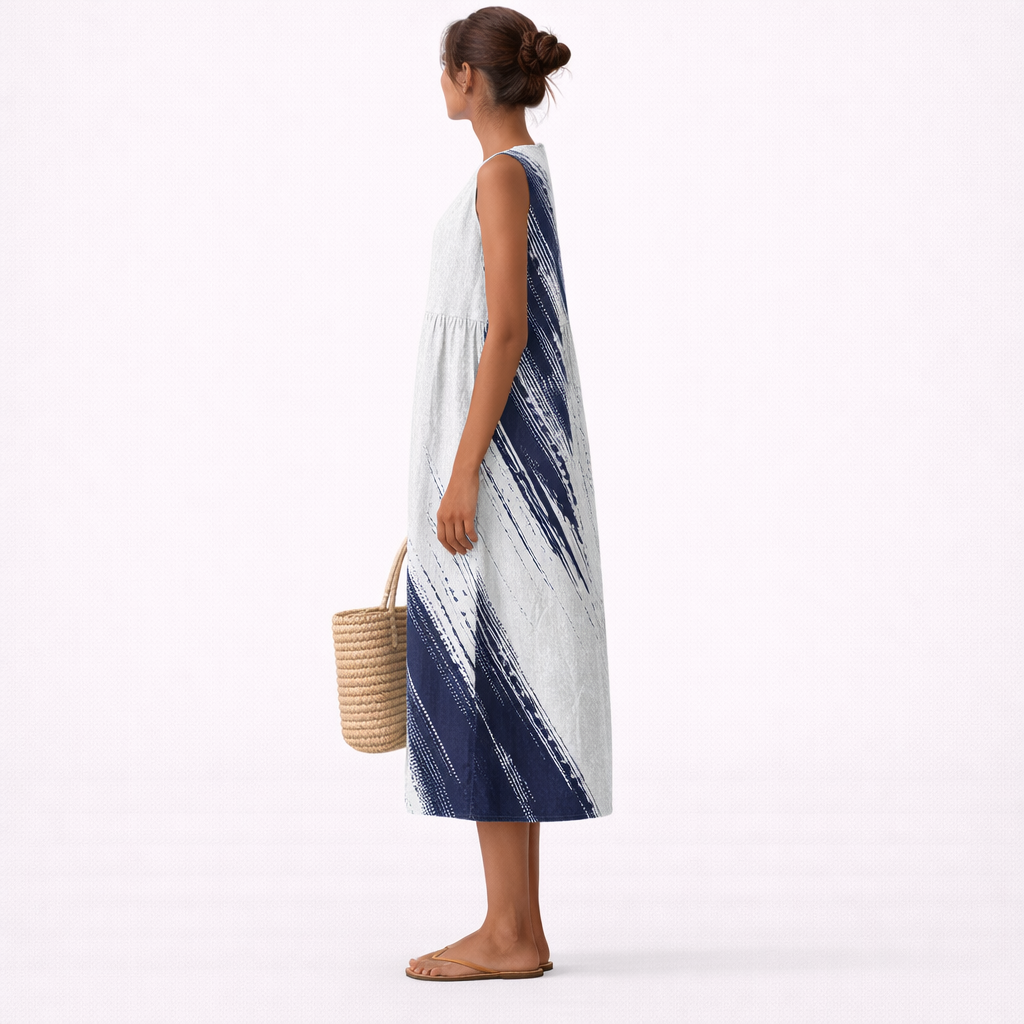 Elena™ | Elegant Midi Dress for Everyday
