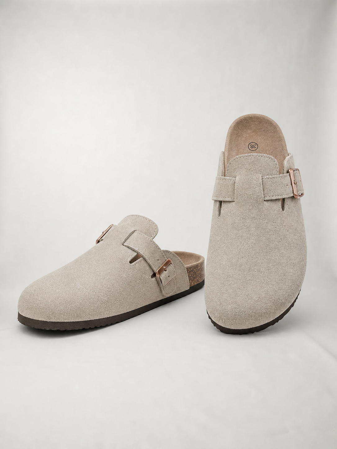 Enrique - Suede Clogs