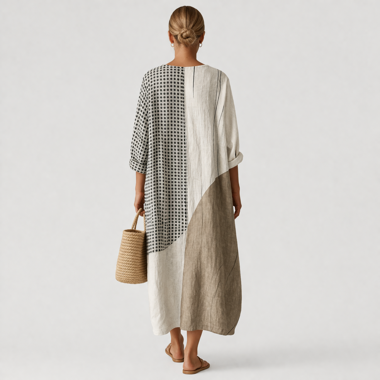 Emma™ | Elegant Striped Dress