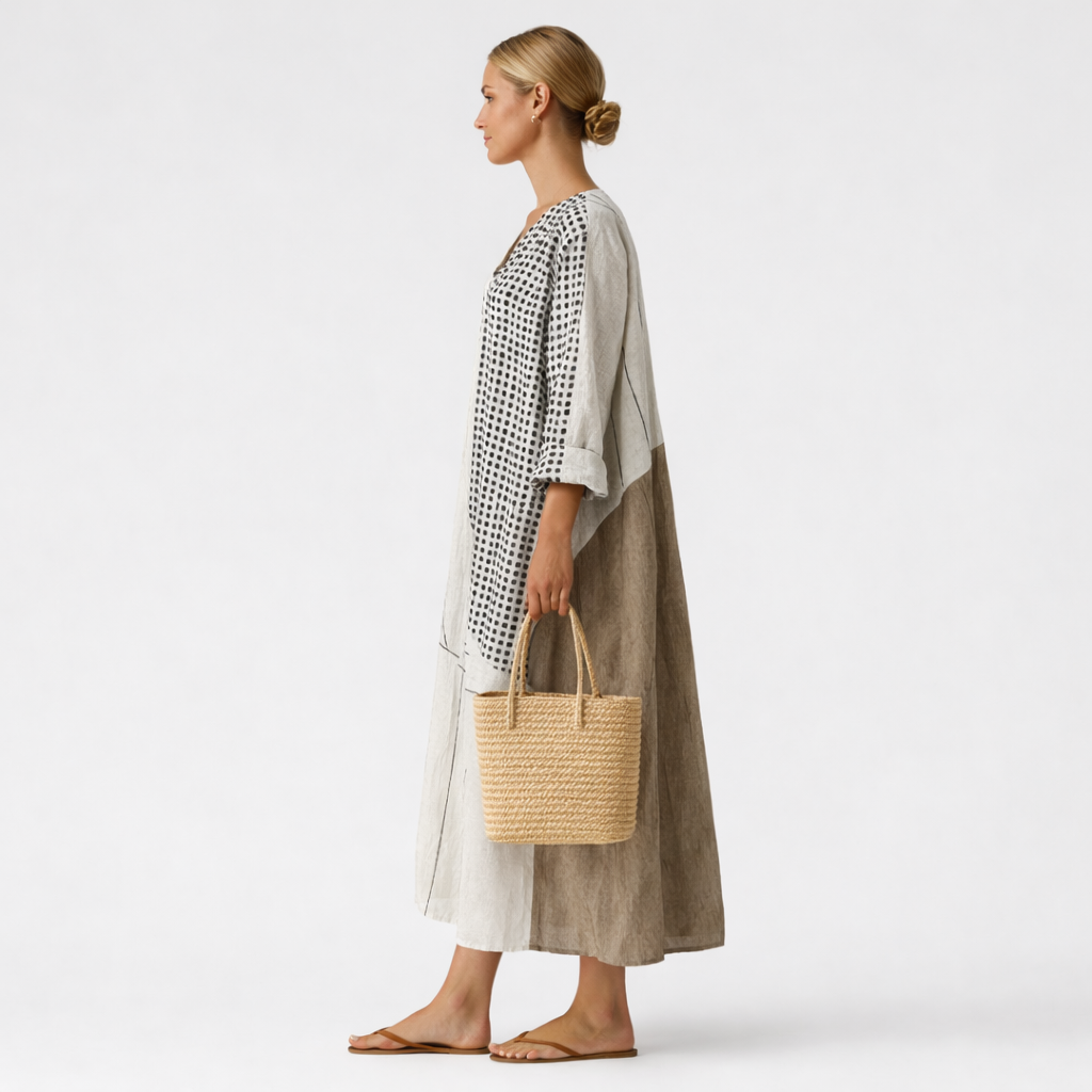 Emma™ | Elegant Striped Dress