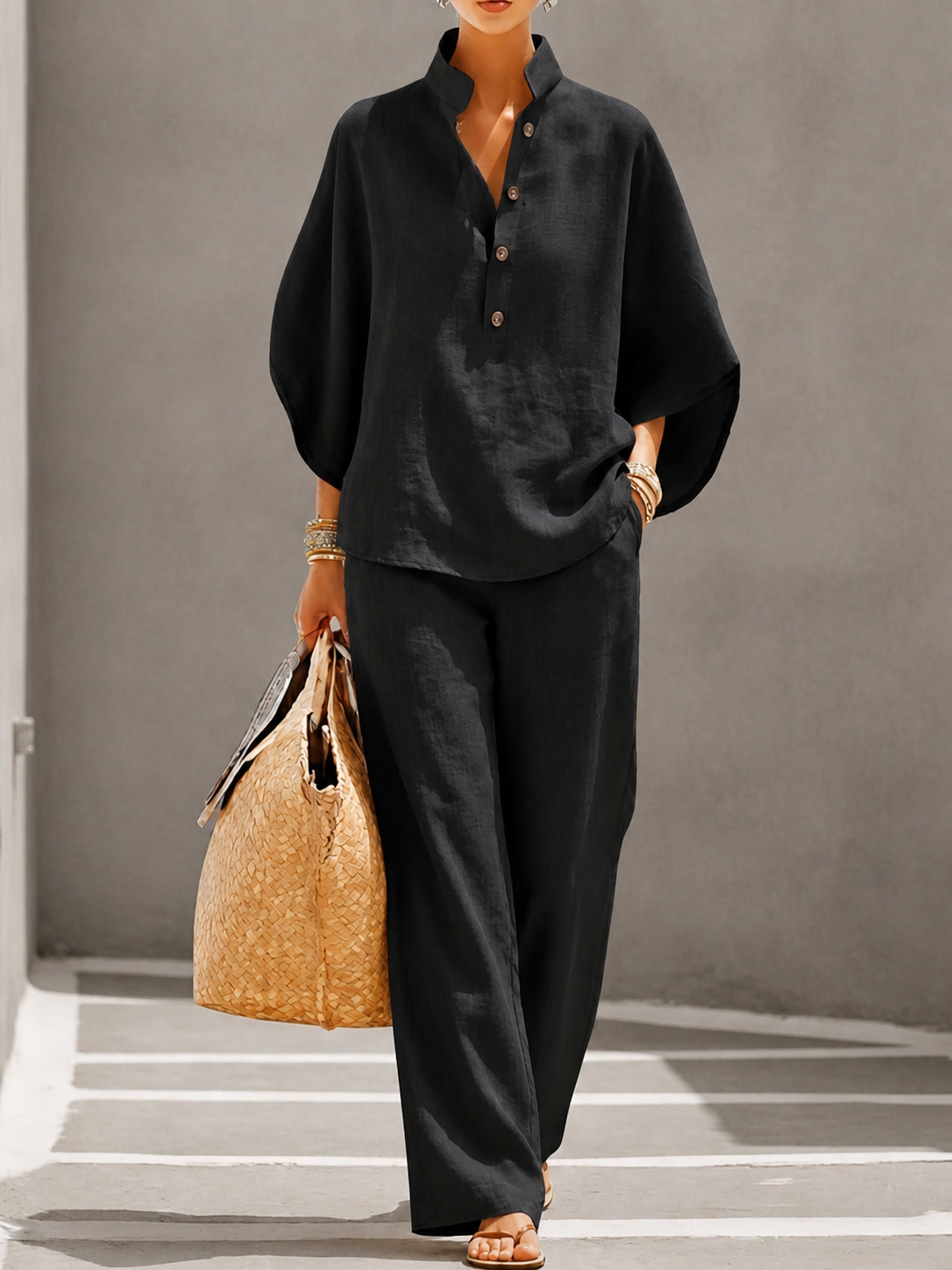 BEATRICE | TWO-PIECE PALAZZO SET