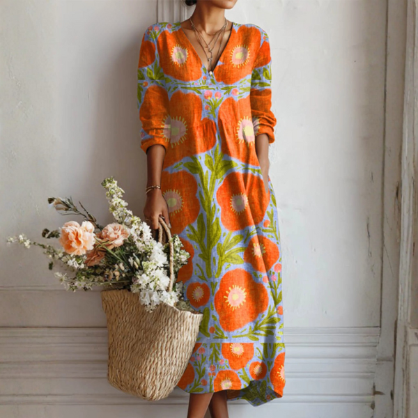 Alba™ | Enchanting Floral Dress