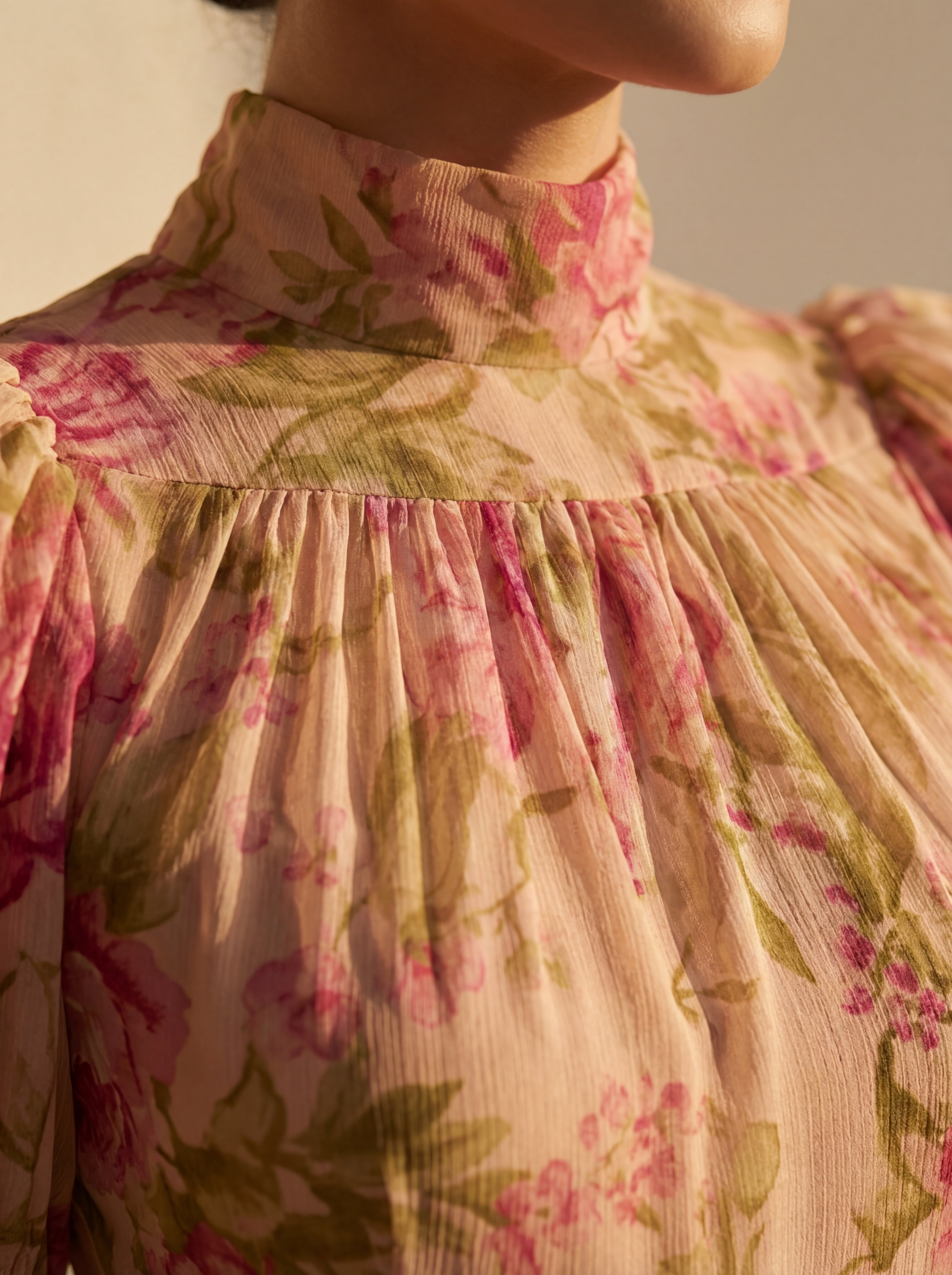 Elegant Silk Rosario Dress – Maison Claire et Sylvie
