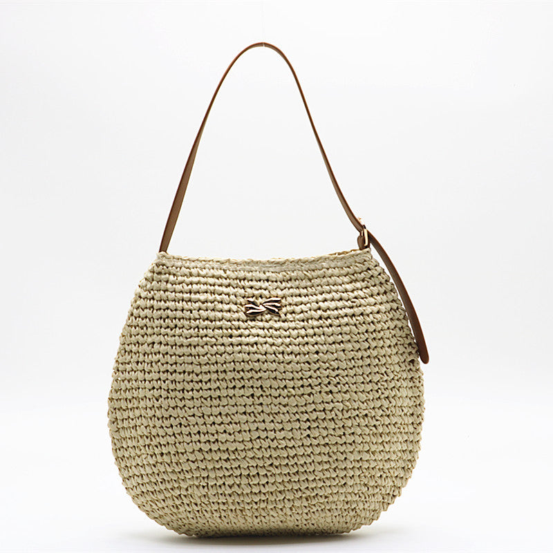 Celeste™ | The Woven Round Shoulder Bag