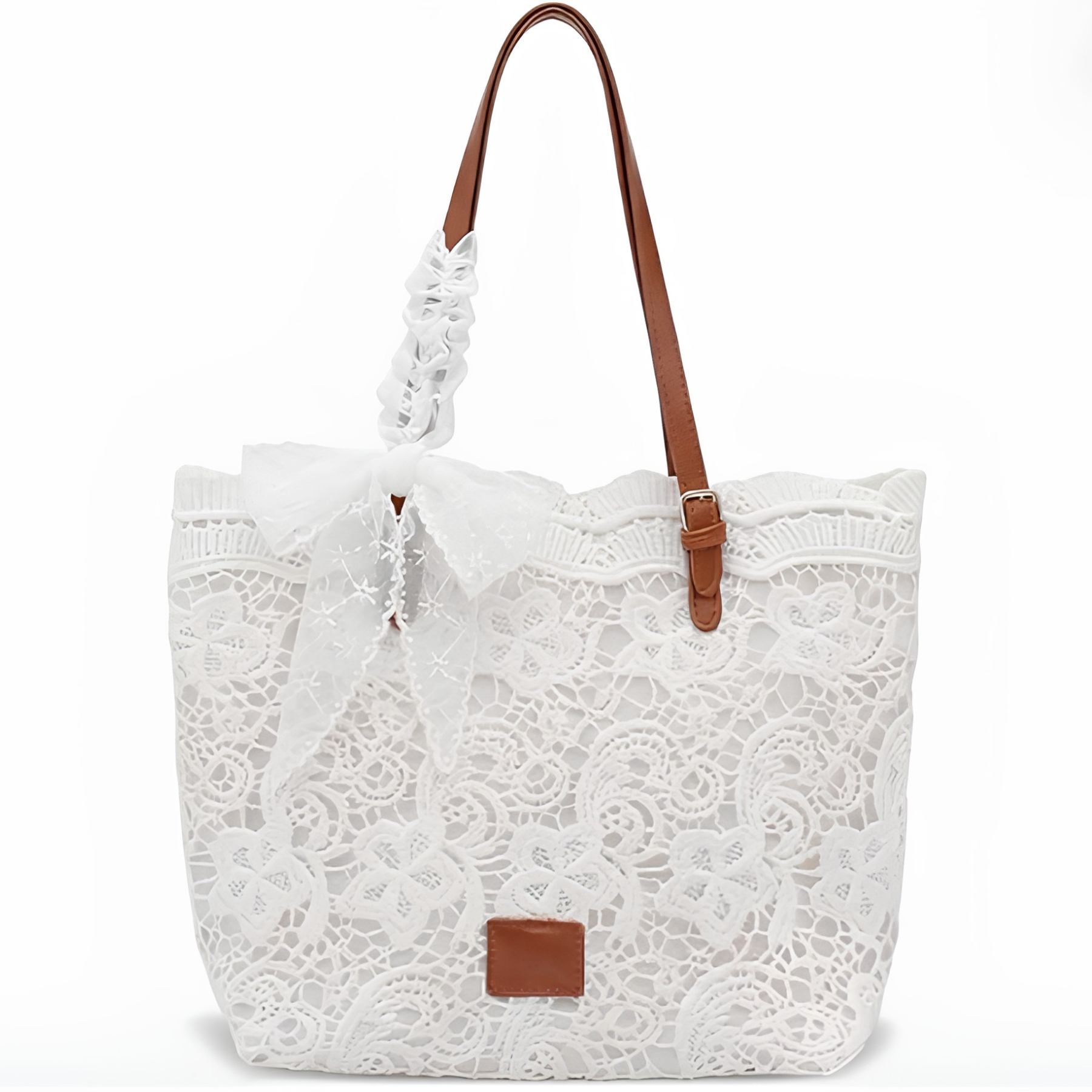 Peicees | Shoulder Bag with Lace Strap