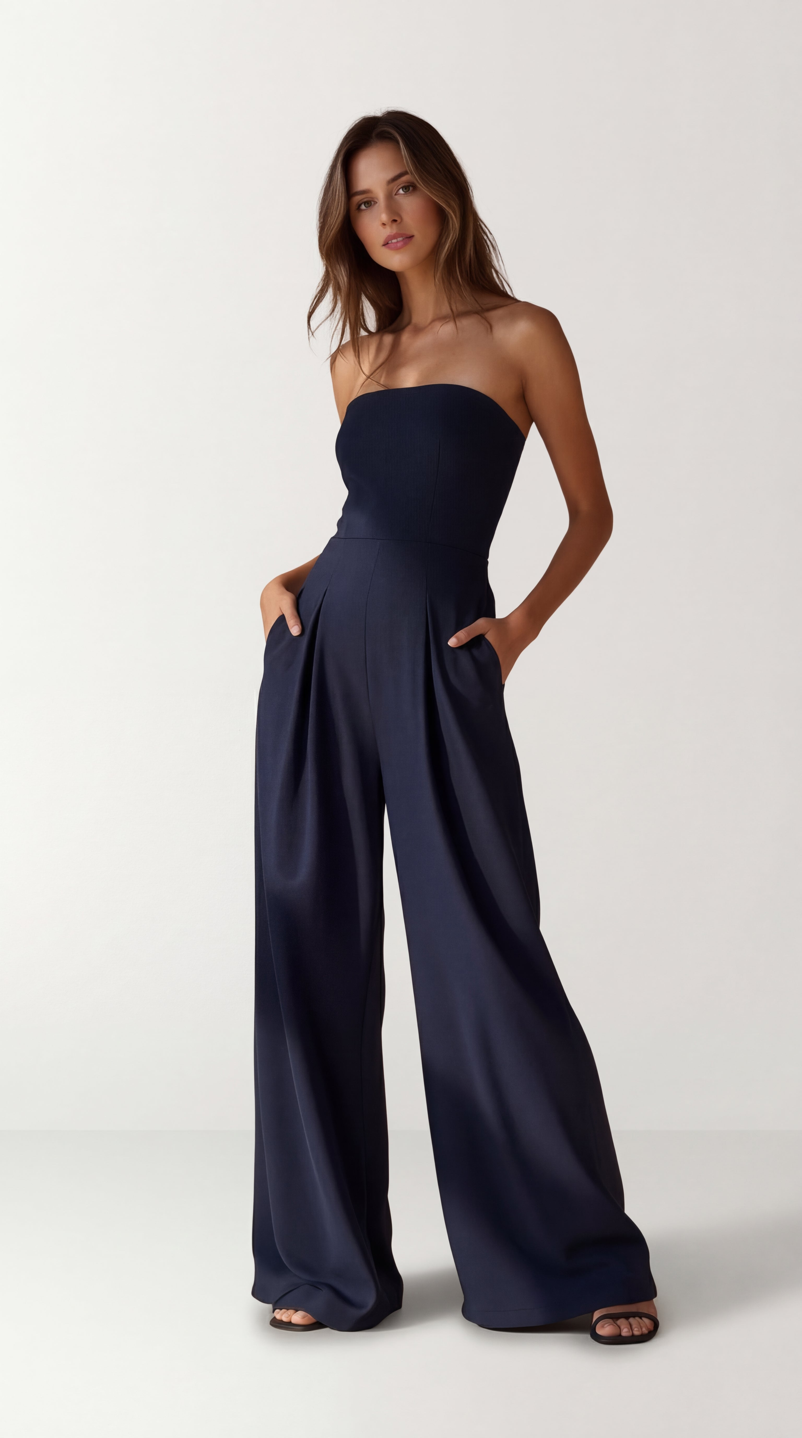 Tania | Strapless Jumpsuit
