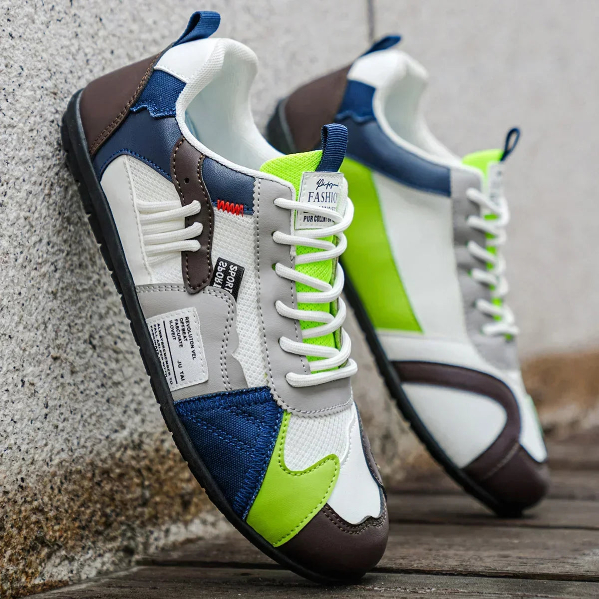 Giovanni | Colourful Retro Trainers