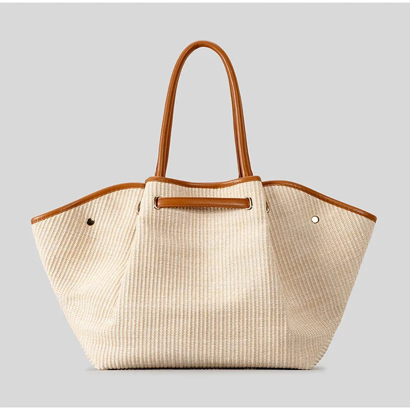 Elegant Dump Bag | High-Quality PU Leather and Lightweight Luxury