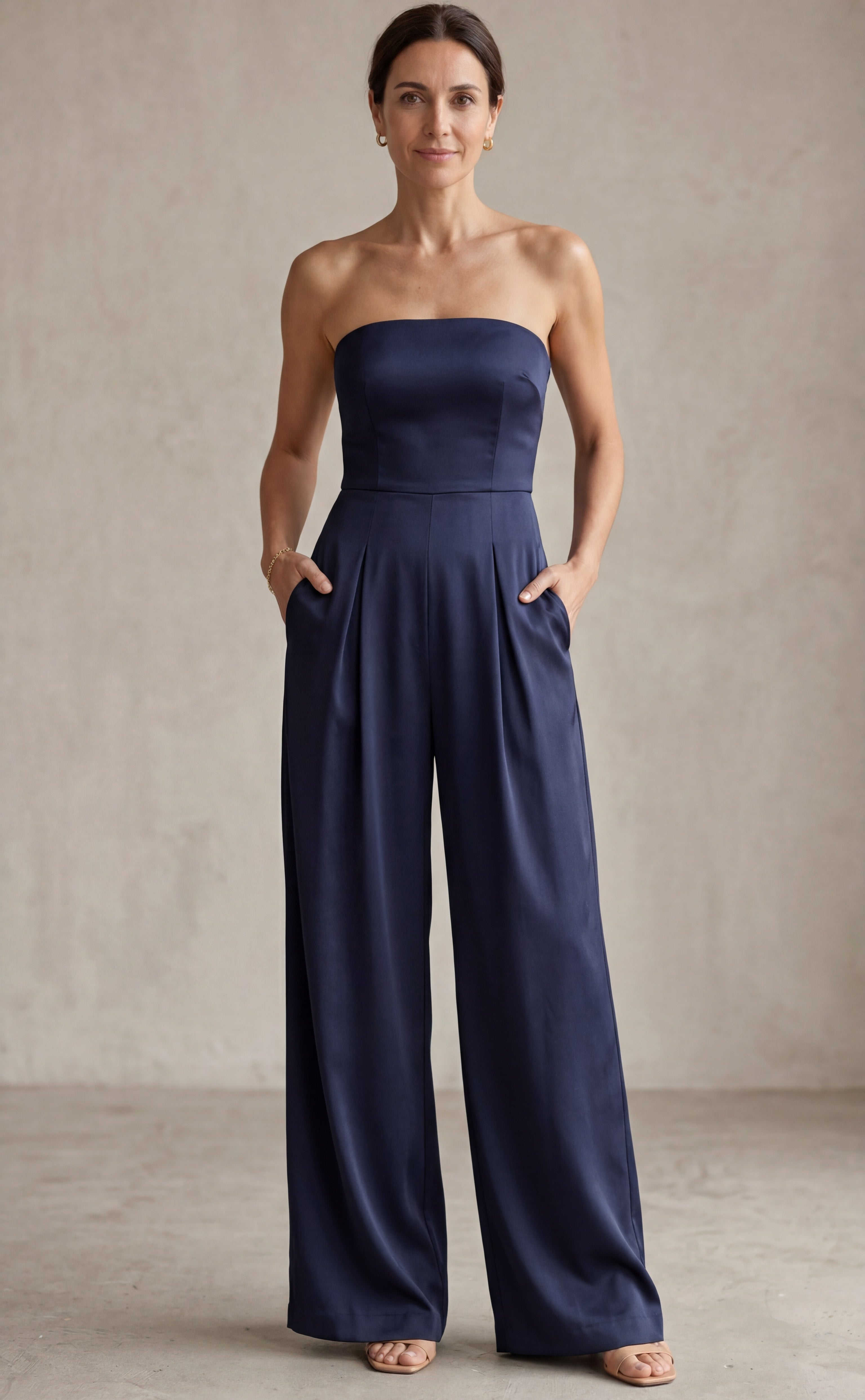 Tania | Strapless Jumpsuit