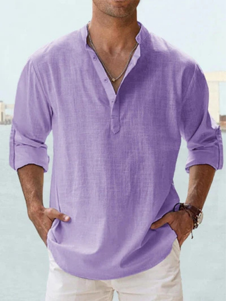 Javier | Camisa transpirable de lino