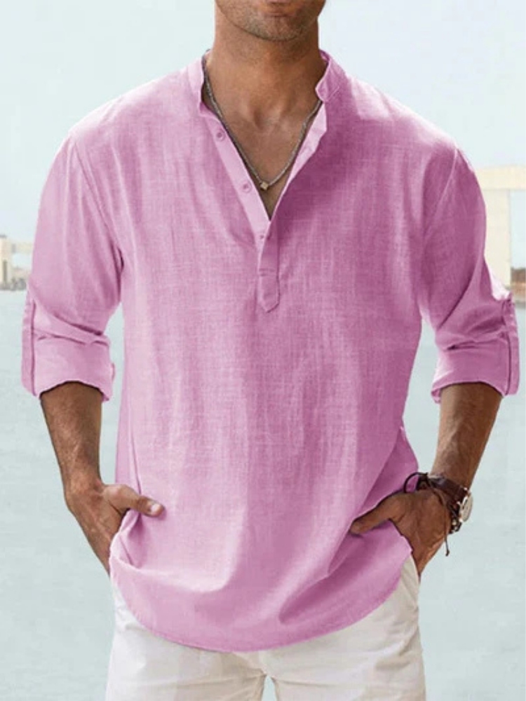 Javier | Camisa transpirable de lino