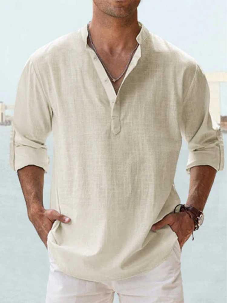 Javier | Camisa transpirable de lino